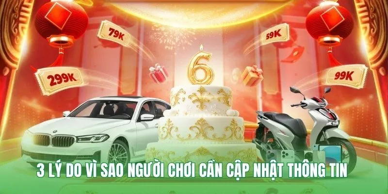 3 lý do vì sao người chơi cần cập nhật thông tin